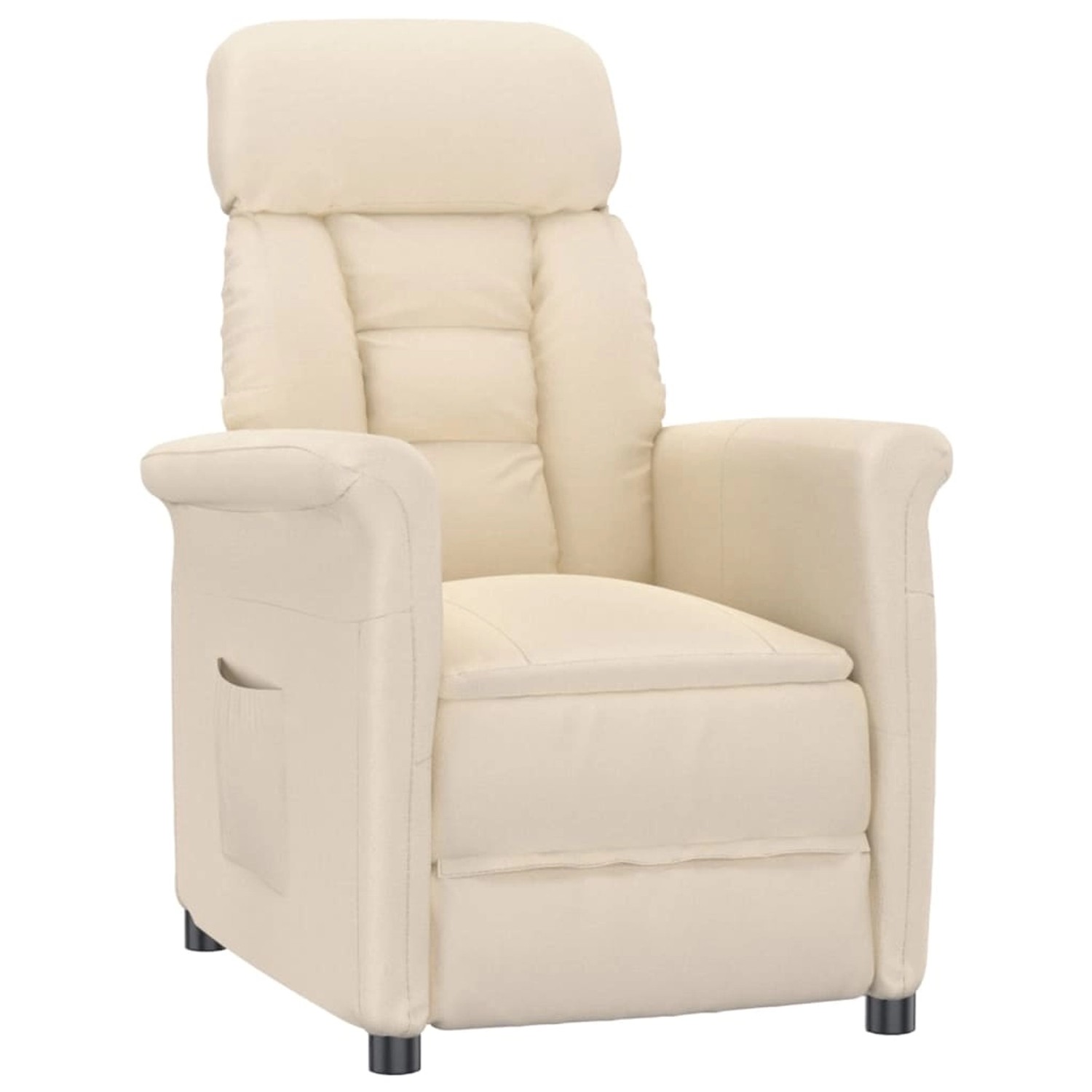 vidaXL Relaxsessel Beige Mikrofasergewebe 348405 günstig online kaufen