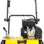 Texas Benzin-Vertikutierer Pro Cut 460TG, gelb, mit robustem Motor und 48 Häckslermessern.