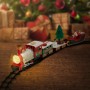 ECD Germany Weihnachtszug für den Weihnachtsbaum Weihnachtsdeko mit Licht und Sound Batteriebetrieben Ø87,5 cm_8