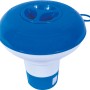Pool Chemikaliendosierer, blau-weiß, für Stahlrahmen-Pools.