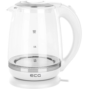 ECG Wasserkocher RK 2020 White Glass 2,0 l Glas