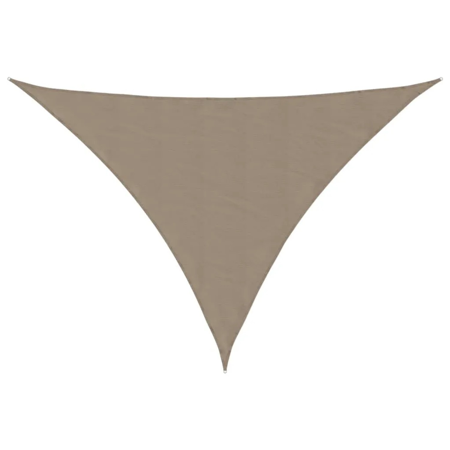 Furnicato Sonnensegel Oxford Gewebe Dreieckig 4x5x6 4 M Taupe