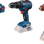 Bosch Professional Akkuschrauber GDX 18V-200 + GSB 18V-55 Solo mit Koffer.