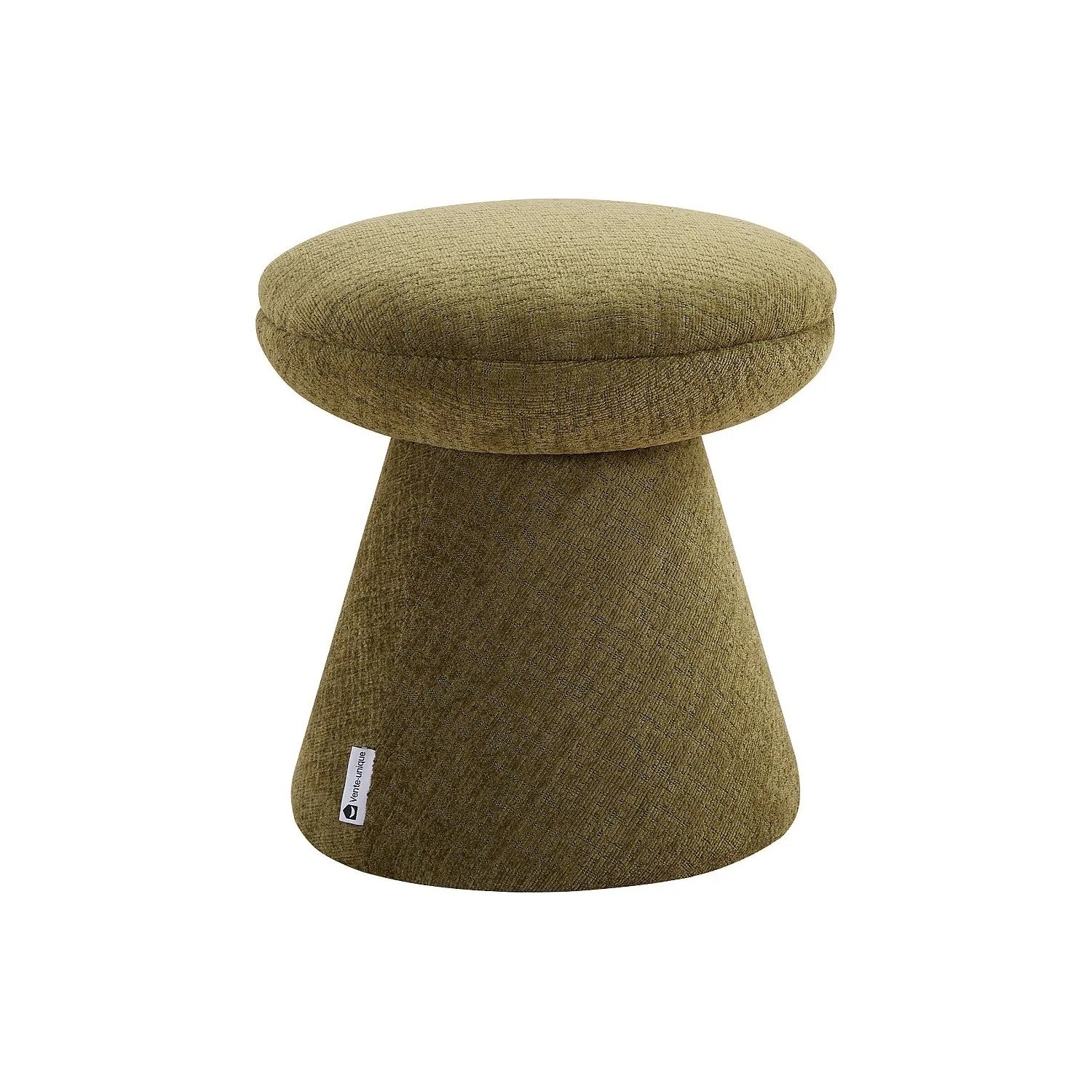 Vente-unique Sitzhocker Adeyoma Grün 38.5 cm