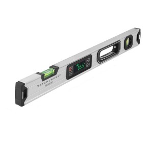 STAHLWERK Digital-Wasserwaage Dw-600 St aus Aluminium, 600 mm Länge, mit digitaler Anzeige.