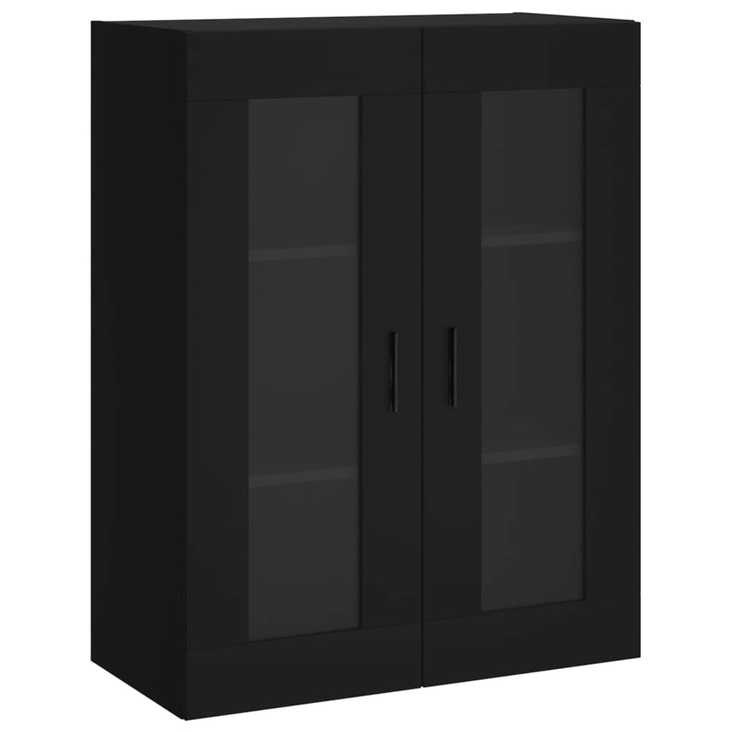 vidaXL Wandschrank Schwarz 69,5x34x90 cm 828493 günstig online kaufen