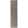 Snapstyle Teppichläufer Cottage in Taupe, 100x400cm, Hochflor Langflor, geeignet für Fußbodenheizung.