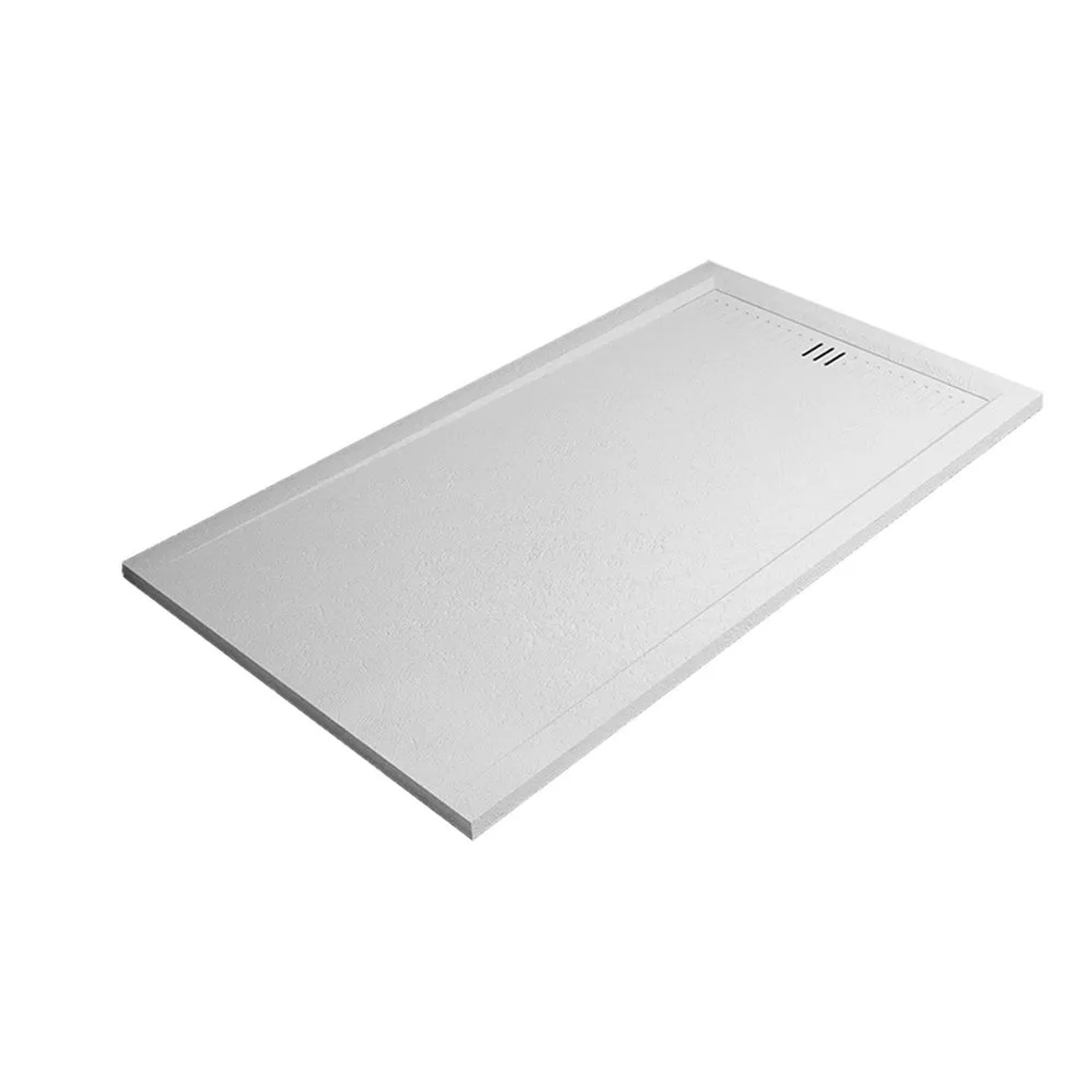 360Home Duschwanne 100 CM Flach Rechteckig Für Badezimmer TWRD821100