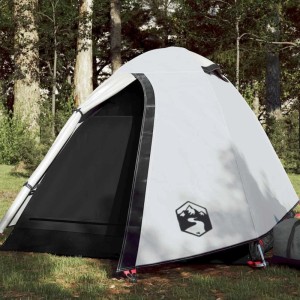 Furnicato Campingzelt Kuppel Weiß Verdunkelnd 214 X 130 X 107 Cm