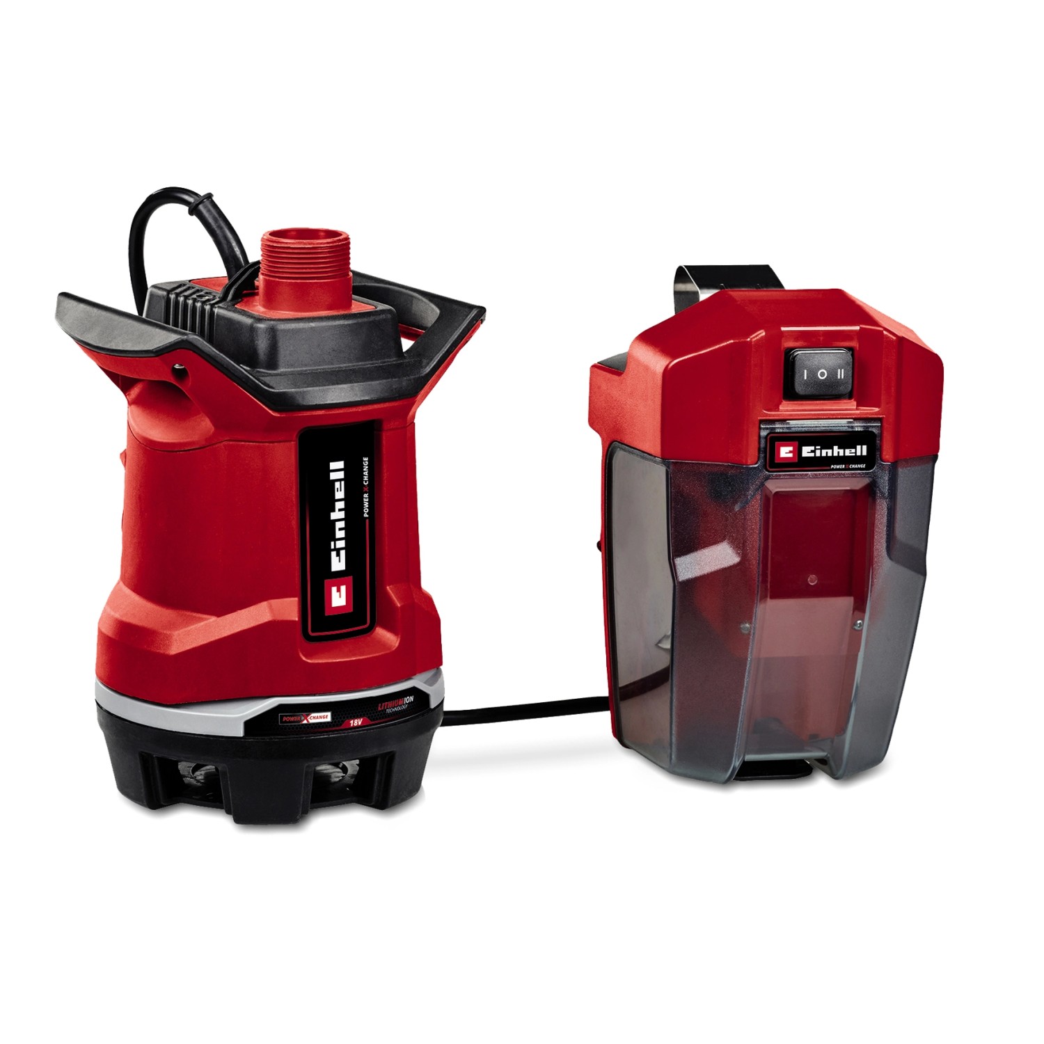 Einhell Akku-Schmutzwasserpumpe GE-DP 18/25 Li-Solo