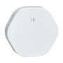 Weißer Schneider Electric Wiser Wassersensor zur Hausautomation.