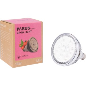 Parus by Venso LED-Pflanzenlampe Cultura 18 W E27 mit Verpackung, für Pflanzenanzucht.