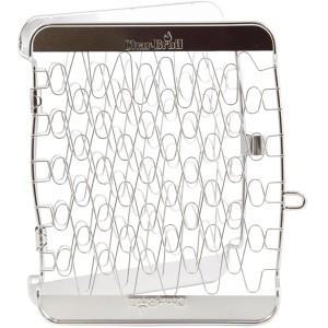 Char-Broil Grillkorb aus Edelstahl für Fisch und Gemüse. Grillzubehör für schonendes Grillen.