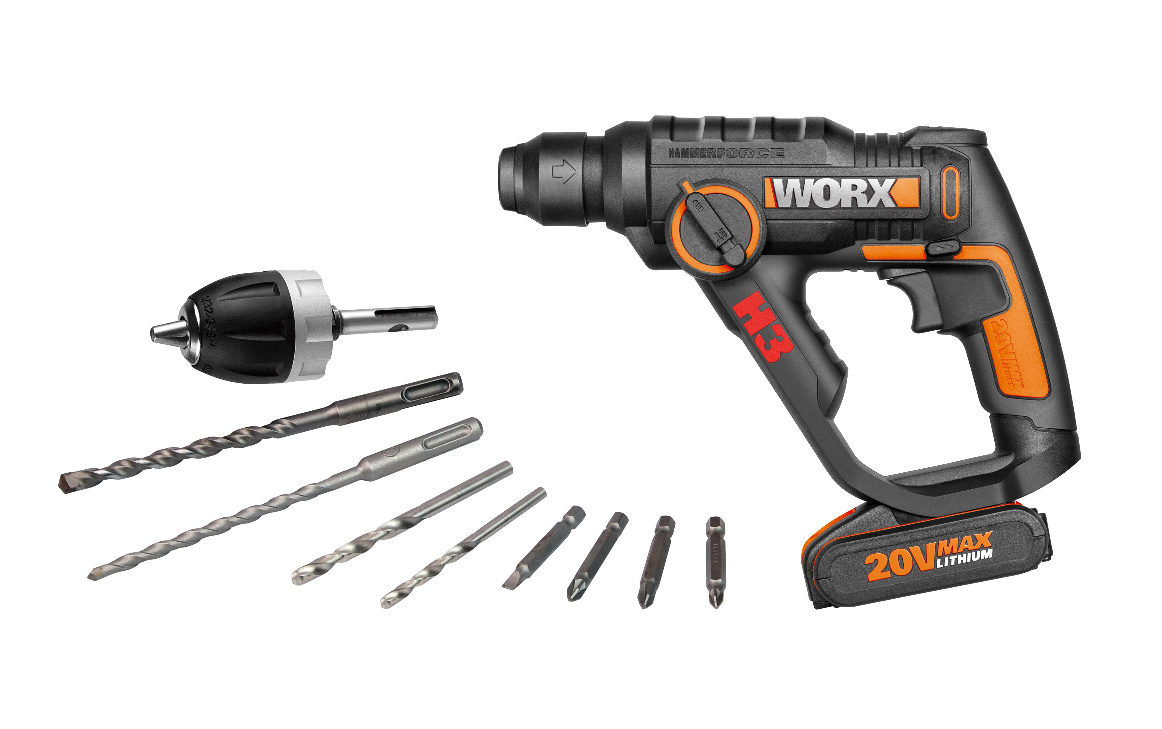 Worx Bohrhammer WX390 bei OBI kaufen