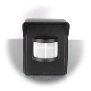 ChiliTec Funk-Bewegungsmelder 90° für Pilota Casa IP44 Schwarz