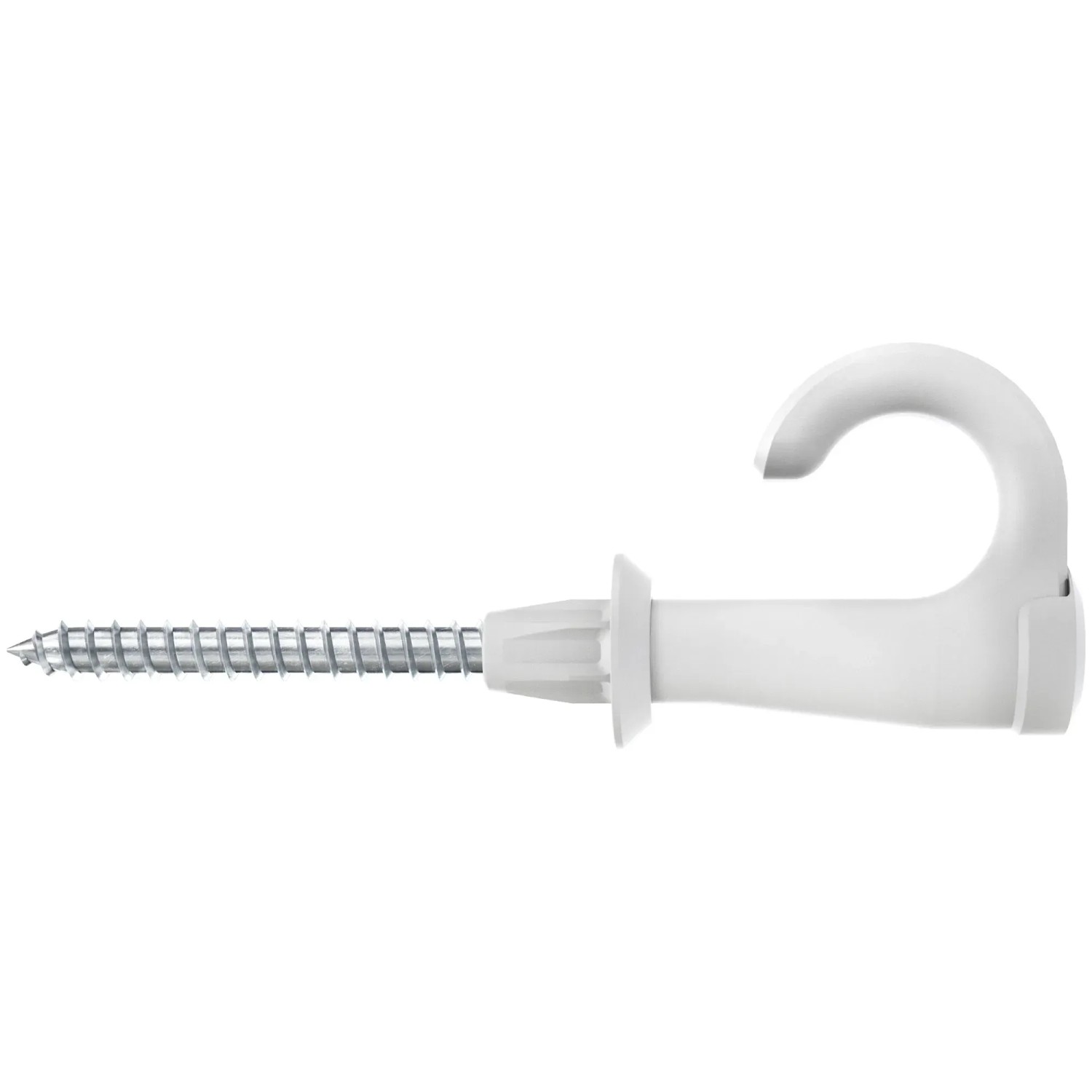 Fischer EasyHook mit Dübel und Schraube aus dem 144-teiligen Universaldübel- und Haken-Set für den Außenbereich.