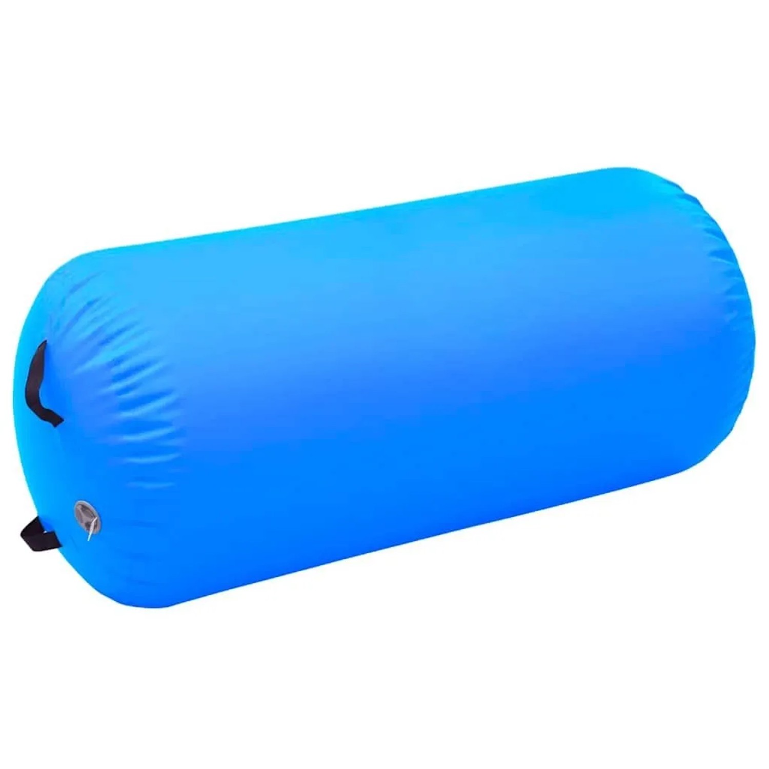 vidaXL Aufblasbare Gymnastik-Rolle mit Pumpe 120x75 cm PVC Blau 92717