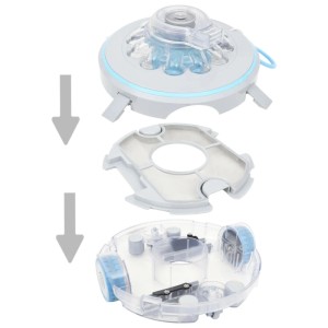 vidaXL Poolroboter Poolreiniger Kabellos 27 W 93187