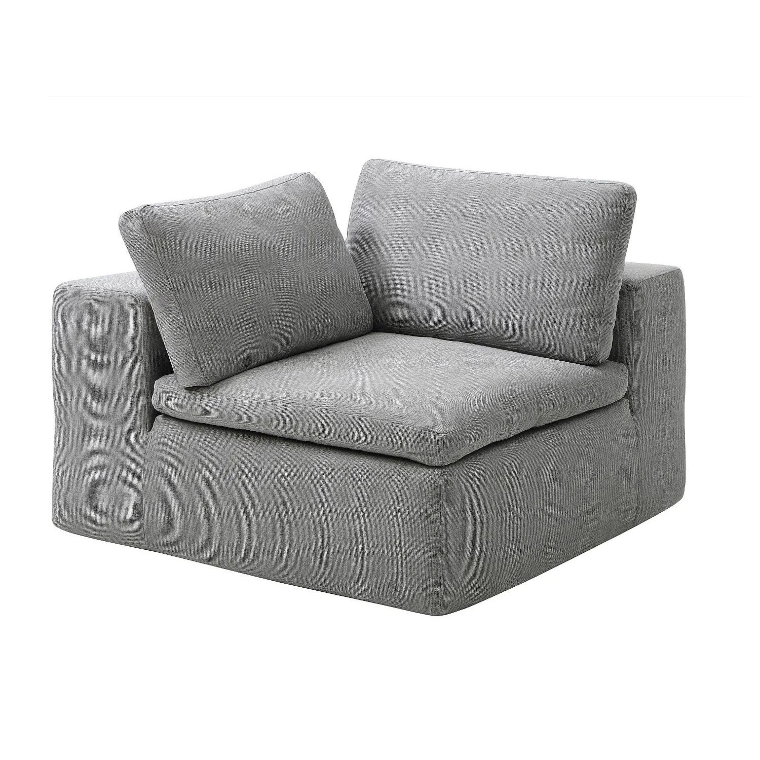 Vente-unique Sessel Mit Gerader Rückenlehne Cortoline Grau 112 cm