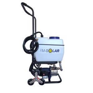 FM-SOLAR Befüllstation mit 36 l Tank für Solar-, Fußboden- & Wandheizung.