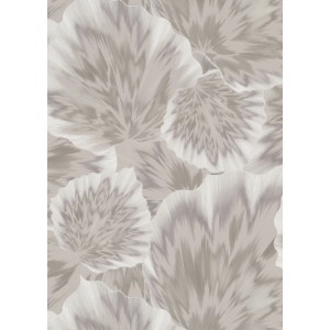Erismann Vliestapete Spotlight Bliss Taupe mit Blättermotiv