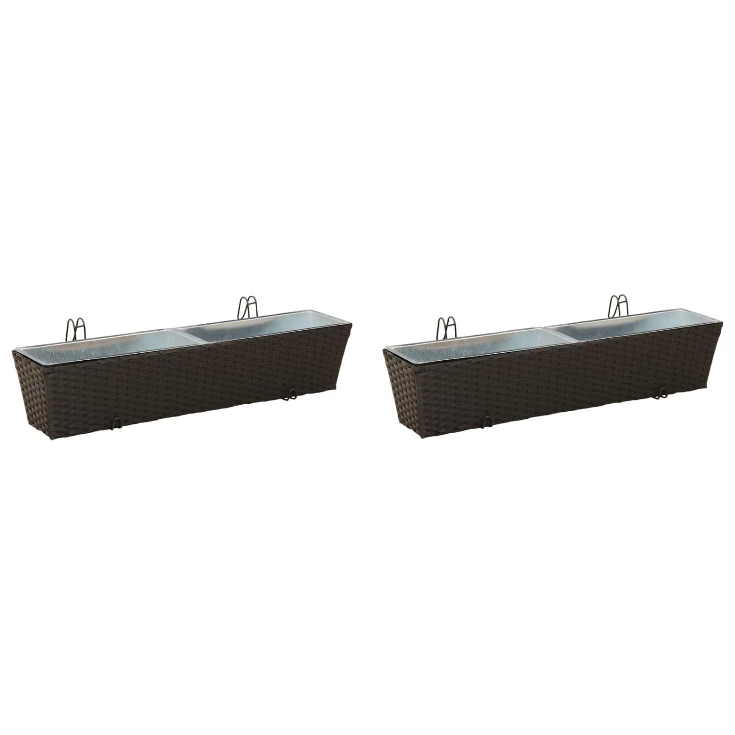 vidaXL Balkon Metall 42026968
