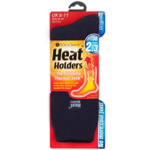 Heat Holders Thermosocken Gr. 39-42 in Verpackung, dunkelblau. Arbeitskleidung für warme Füße.