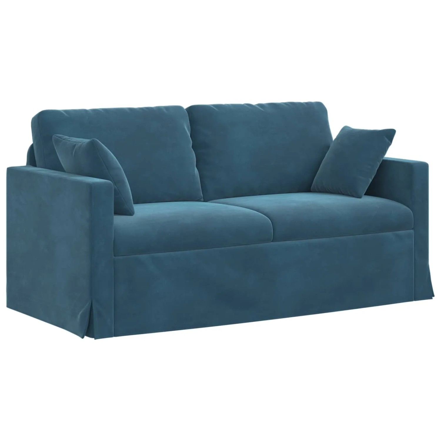 vidaXL Sofa Blau 158 x 78 x 80 cm Samt 42024430