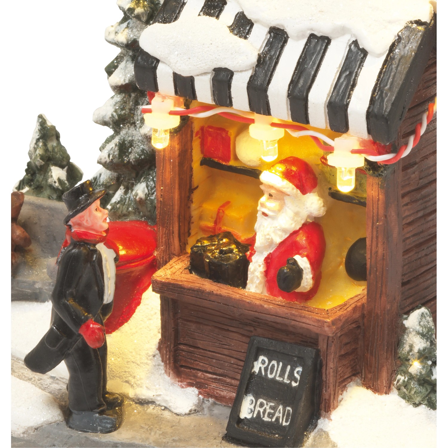 Weihnachtsbeleuchtung Tisch Weihnachtsmarkt 2-fach sortiert kaufen bei OBI