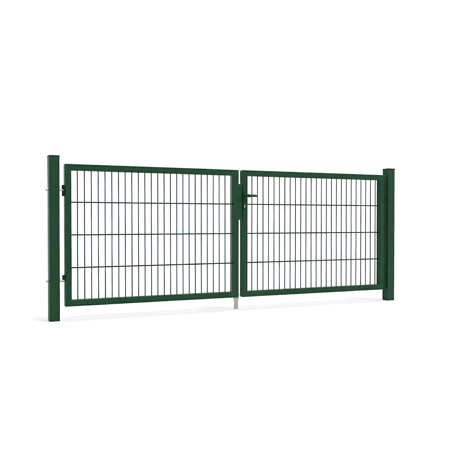 GEWA Gartentor Economy 3m Breit 1,2m Hoch Doppeltor Doppelstabmattentor Dop günstig online kaufen