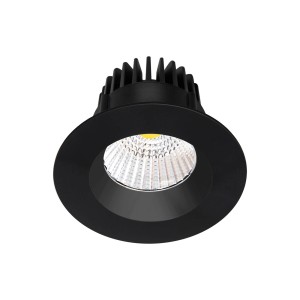Arcchio LED Hochvolt Einbaustrahler Aryx 10017682 Modern in Schwarz aus Aluminium 1-flammig Wohnzimmerleuchte