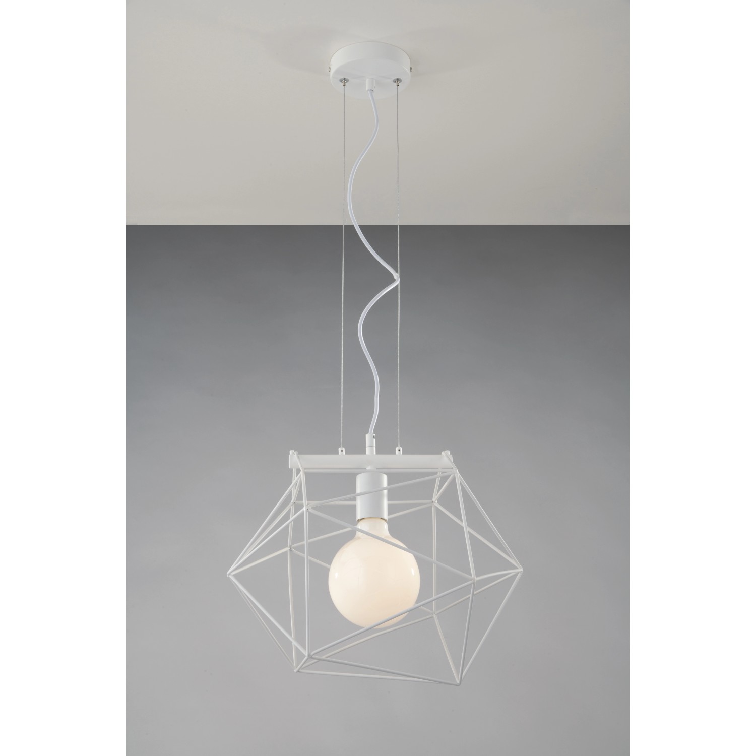 Luce Design Pendelleuchte Abraxas 1-flammig Weiß kaufen 150 cm cm x bei 29,5 OBI 40,5 cm x