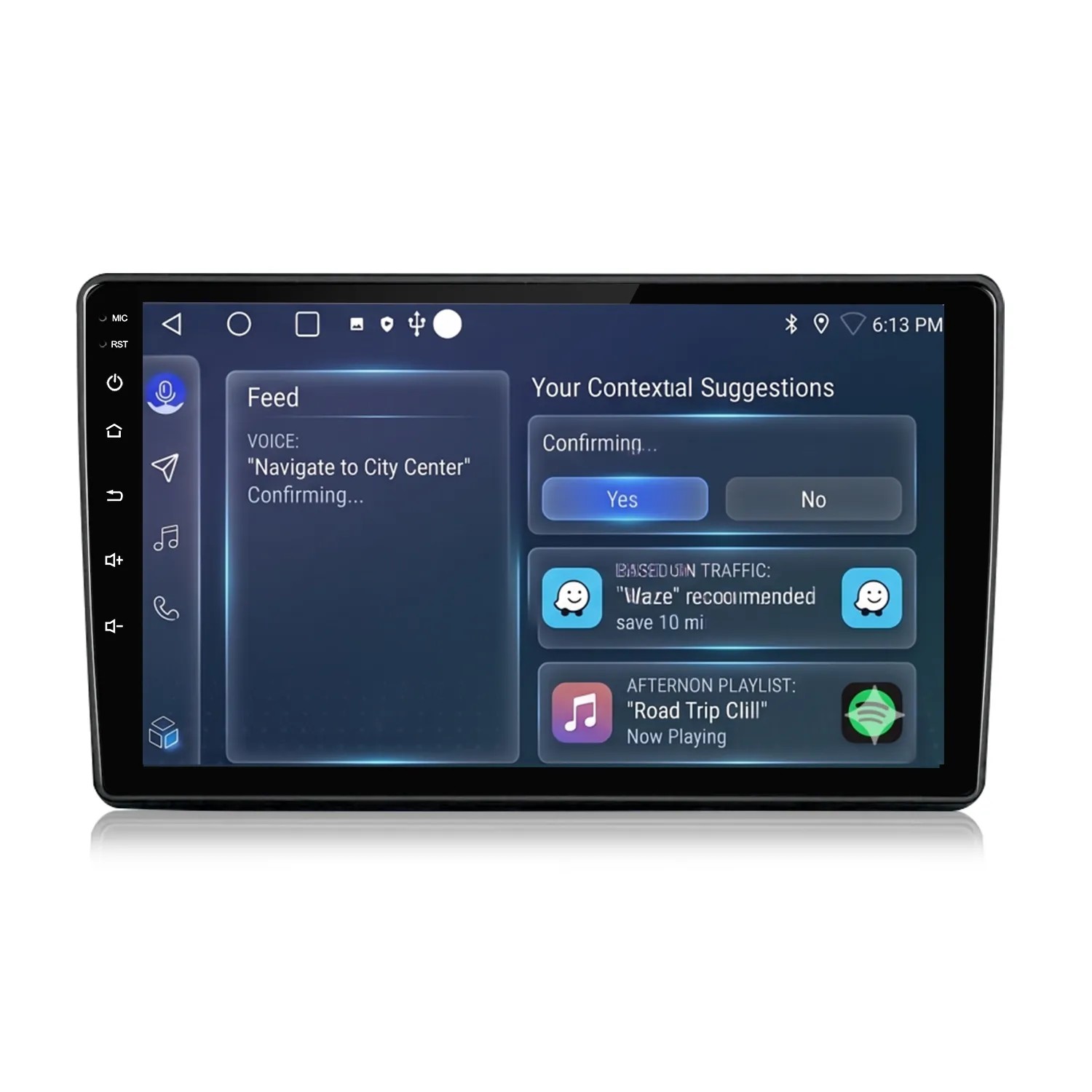 Junsun 9 Zoll Autoradio Für Citroen Berlingo 2 B9 2008 To 2019 Und Peugeot Partner 2008 To 2019