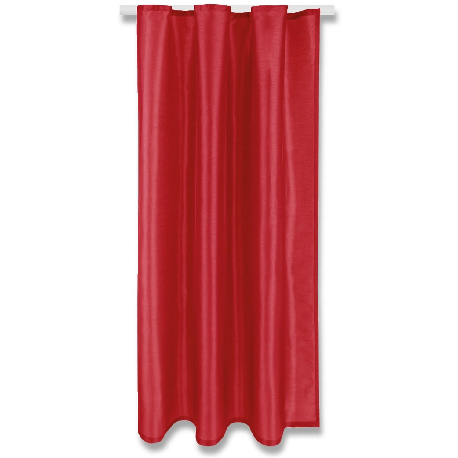 Arsvita Dekoschal Alessia Universalband 140 cm x 175 cm Rot günstig online kaufen