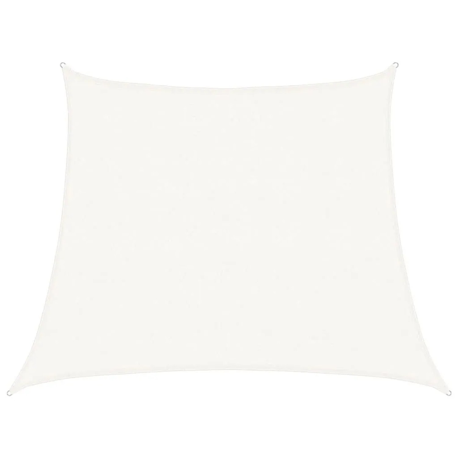 Furnicato Sonnensegel 160 G M² Weiß 3 4x3 M Hdpe