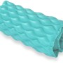 Gerollte, türkise Bestway Luftmatratze Float'n Roll (213x86 cm) im Detail.