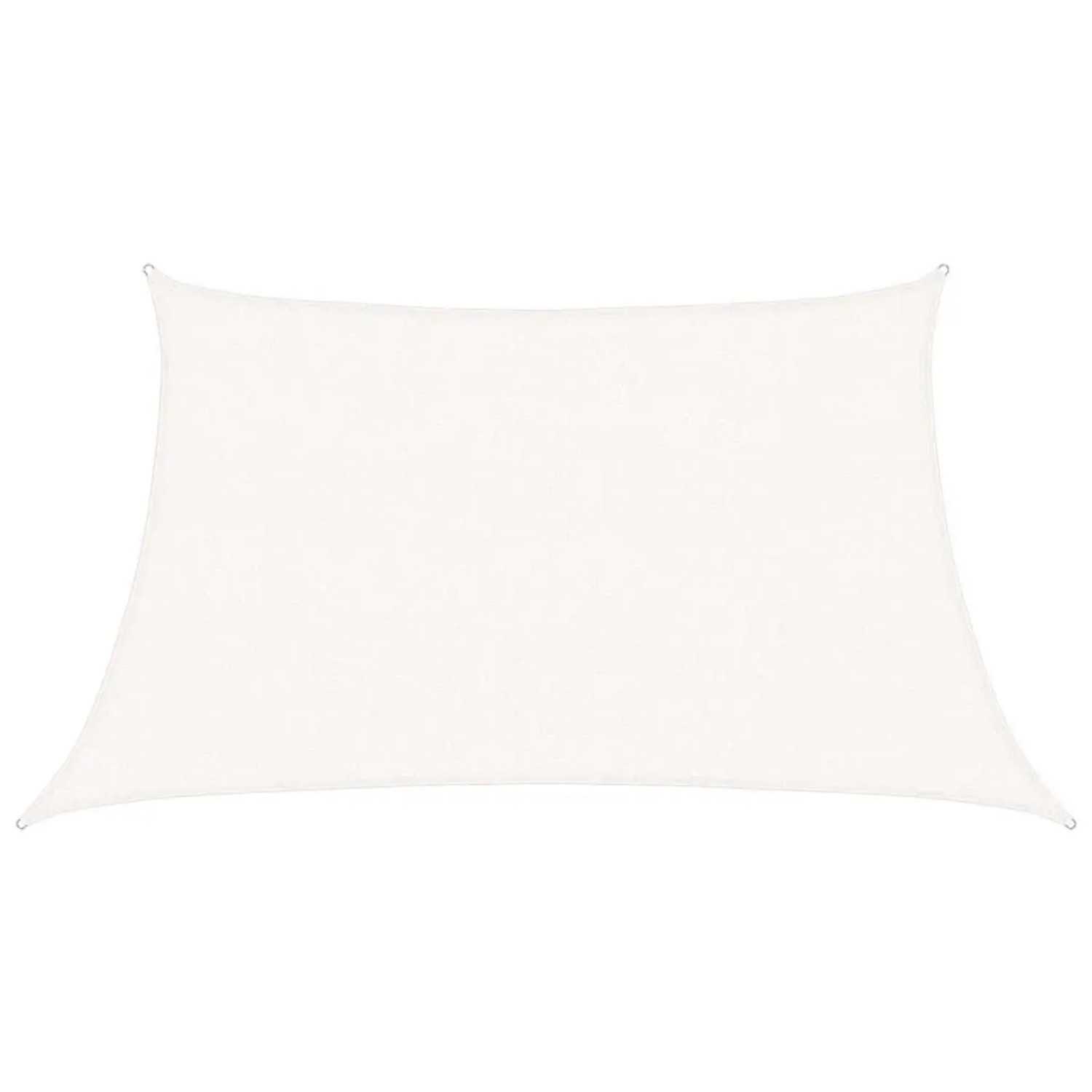 Furnicato Sonnensegel 160 G M² Weiß 3 4x2 M Hdpe