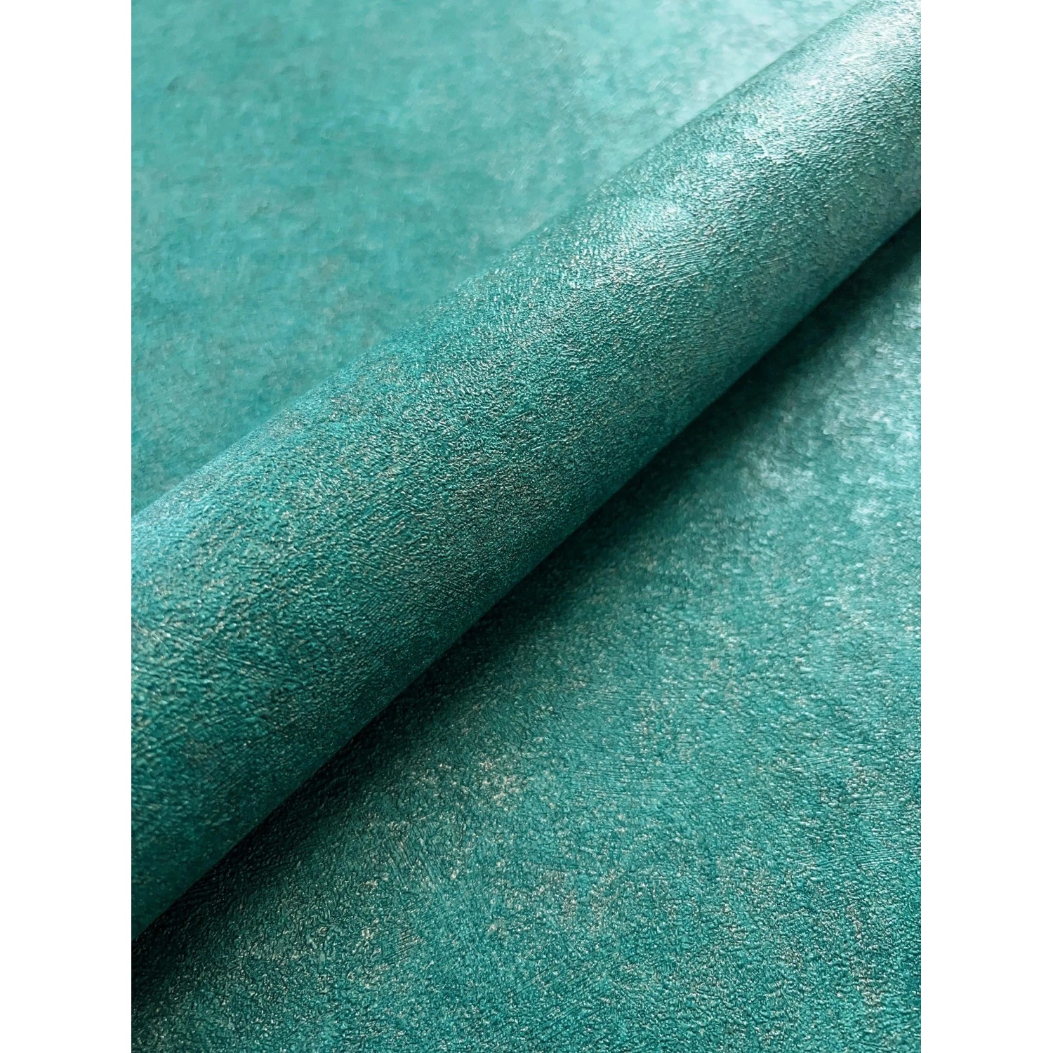 Newroom Vliestapete Jabril Petrol Unifarbe Modern FSC® günstig online kaufen