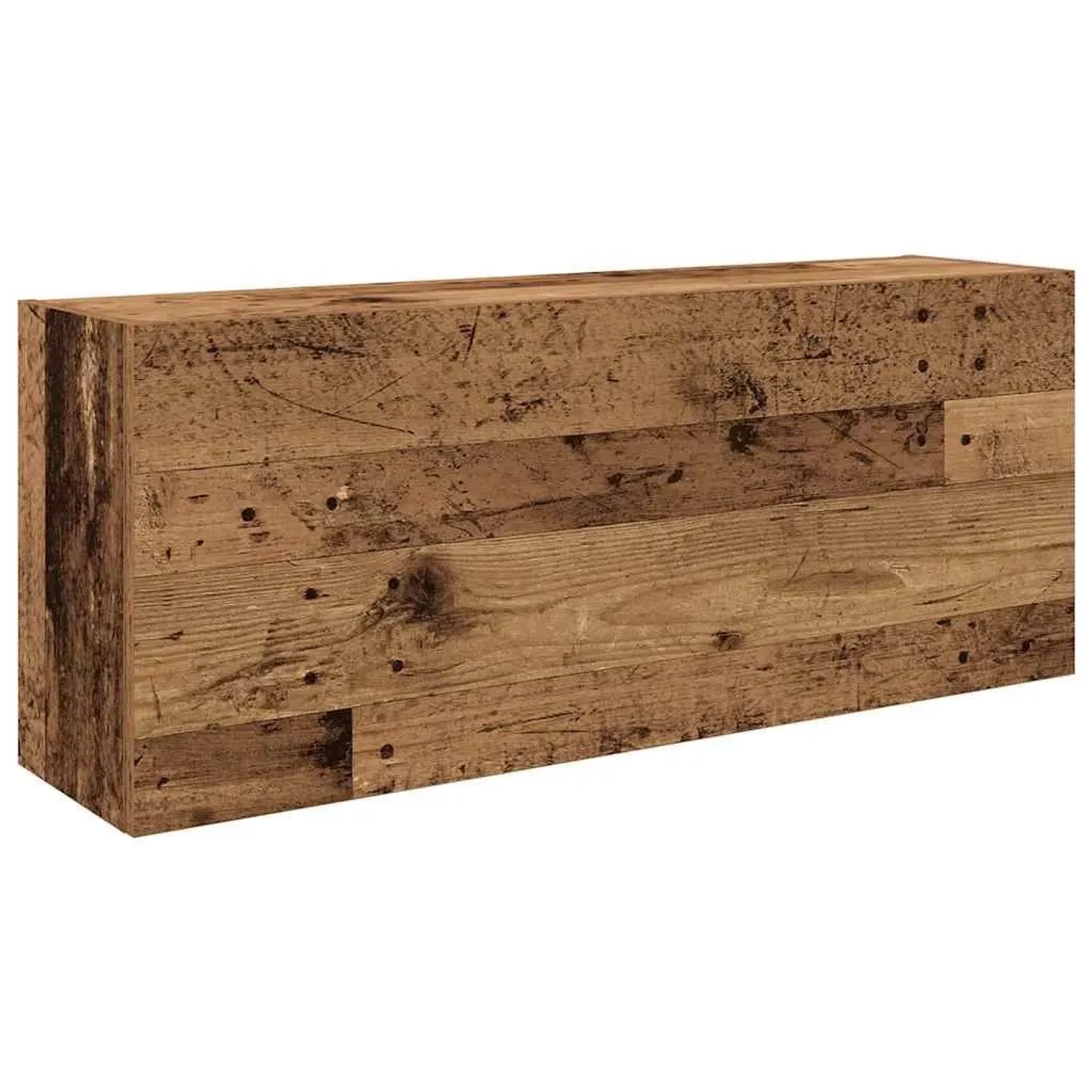 vidaXL Bad-Wandschrank Altholz-Optik 100x25x40 cm Holzwerkstoff 860110