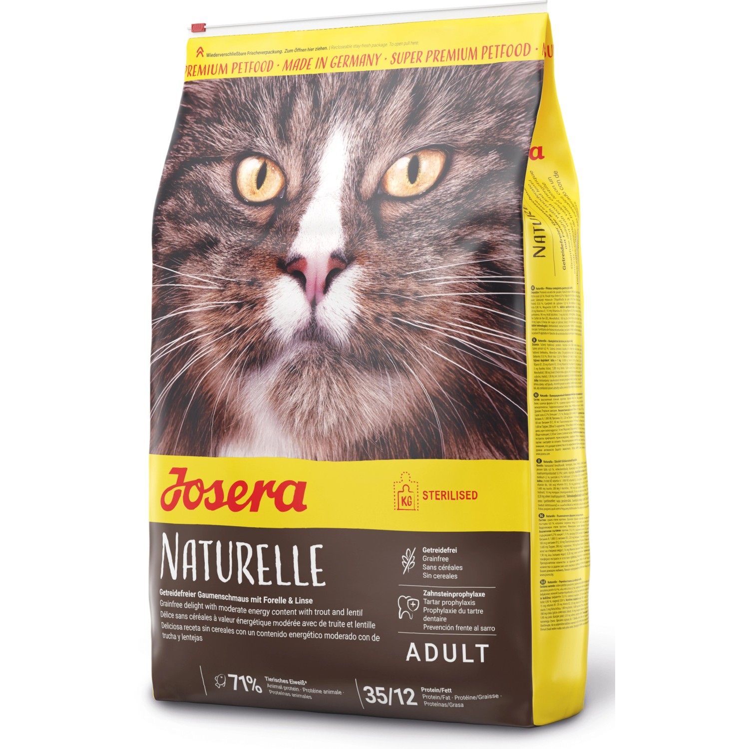 Josera Katzen-Trockenfutter Naturelle 400 g