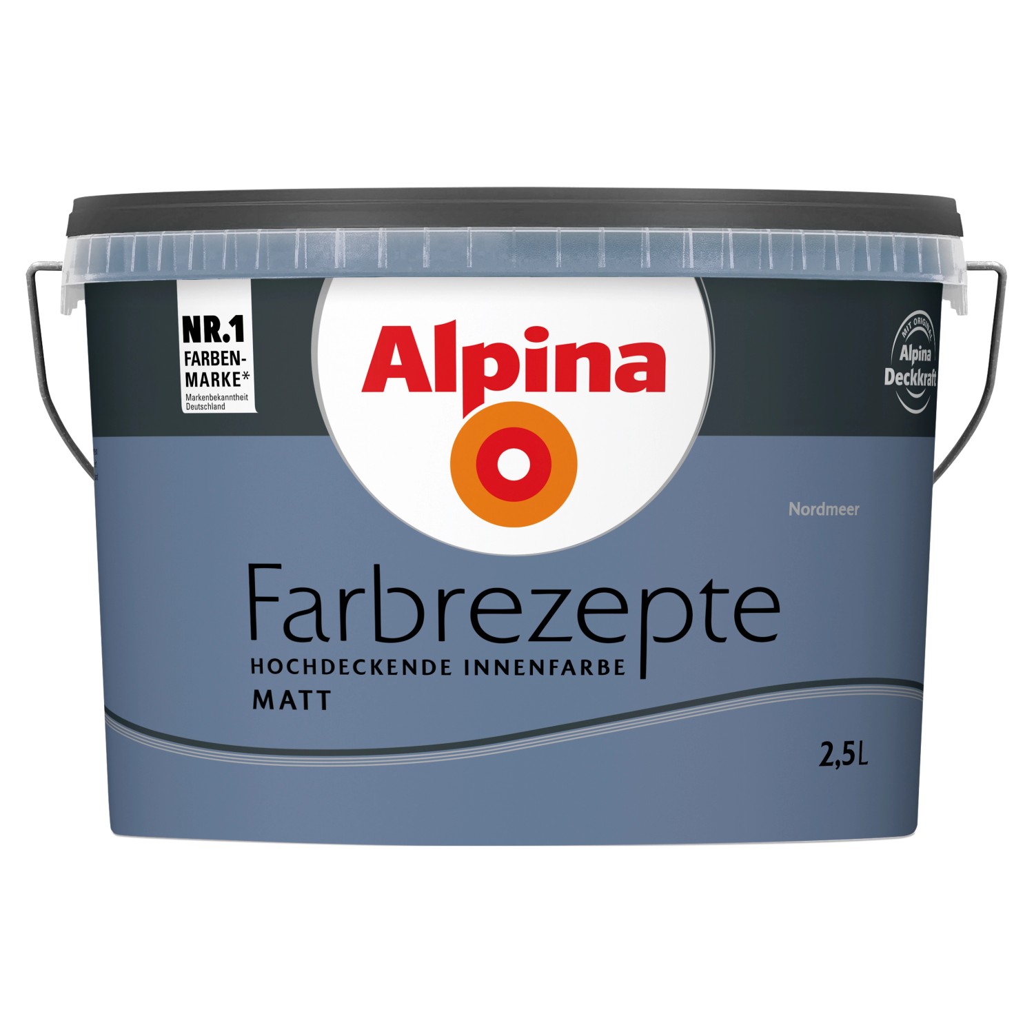 Thumbnail - Alpina Farbrezepte Nordmeer matt 2,5 Liter