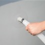 Anschluss der Bestway Solar Poolheizung an einen Pool mit Schlauch.