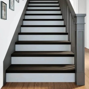 vidaXL Treppenstufen 12 Stk Dunkelbraun 90x30x2 cm Massivholz Eiche 3283045