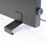 Vasner Standfüße für Konvi Hybrid-Infrarotheizung, Metall, Schwarz.