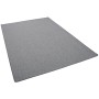 Anthrazitfarbener Snapstyle Feinschlingen Velour Teppich Strong, 80x160cm. Kurzflorteppich.