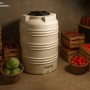 KMND 300L Trinkwasser Wassertank Weiß_3