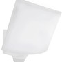 Weiße REV LED-Solarleuchte McSensor 28 W für den Außenbereich mit Bewegungsmelder.