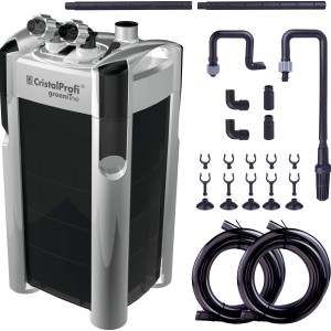 JBL CristalProfi e1502 greenline Außenfilter für Aquarien mit Zubehör.