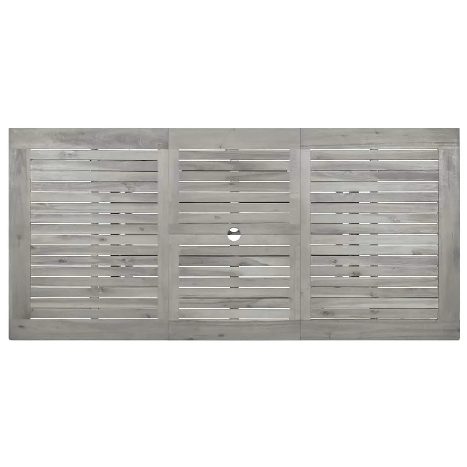 DELUKE Garten-Esstisch VEGO Grau 120-170x80x75cm Massivholz Akazie Eckig Gartentisch Holz Klappbar Outdoortisch Terrassentisch_7