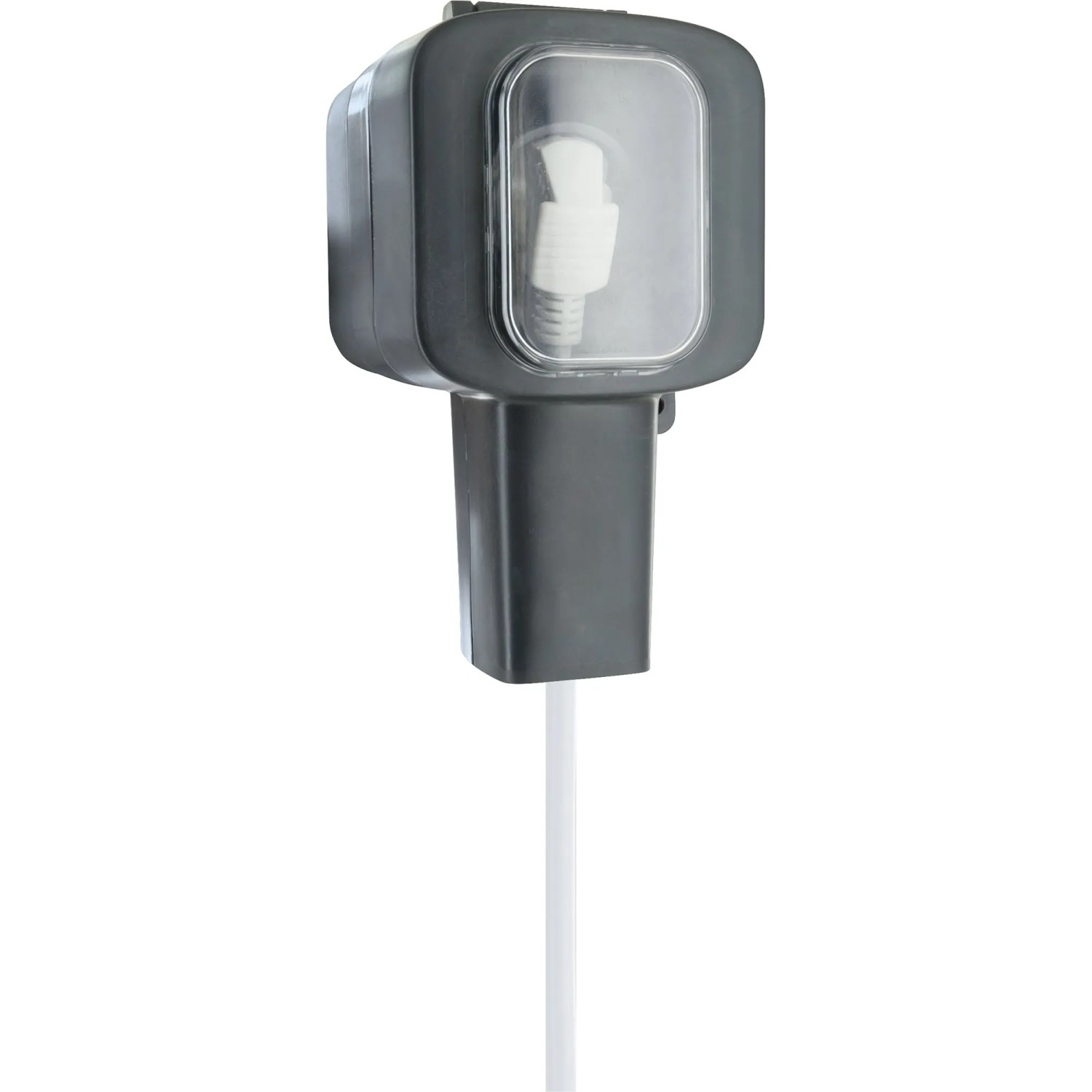 Schwaiger Außensteckdose SOAD1000 für gerade Stecker, IP56 Schutz.